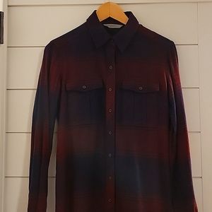 Athleta Flannel Dress XXS